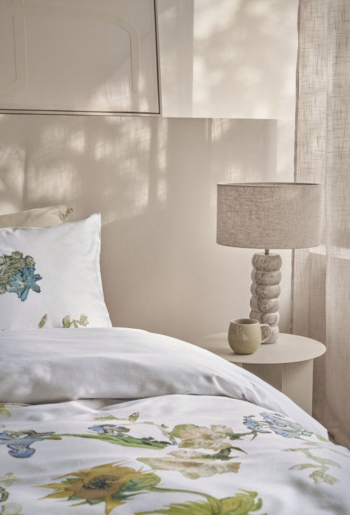 Beddinghouse x Van Gogh Museum  Guirlande des Fleurs - 200 x 200/220 cm - Zand - vtwonen shop