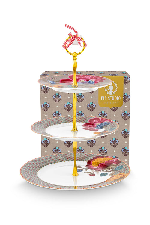 Pip Studio Etagere 3 laags - Blooming Tales - Khaki