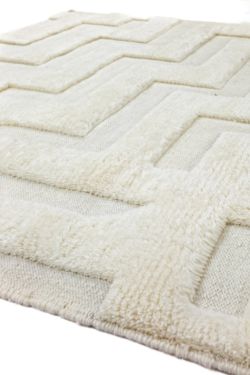 Vloerkleed MOMO Rugs Amalfi White 300x400 cm - vtwonen shop