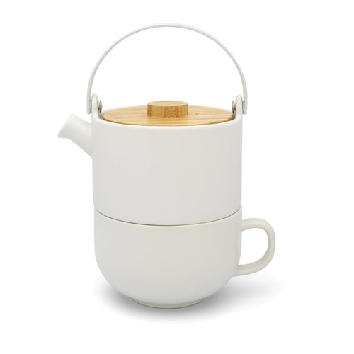 Bredemeijer - Tea for one Umea wit 500ml - vtwonen shop