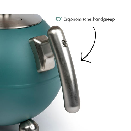 Bredemeijer -Theepot Bella Ronde - sea blue - 1,2L