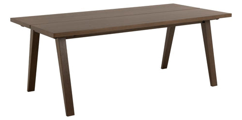 Rebellenclub Eetkamertafel Mala - 200 x 95 cm - Donker Eiken - vtwonen shop