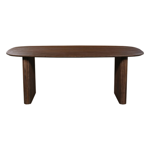 Giga Meubel Eettafel Juro - Deens Ovaal - Mangohout - 200cm