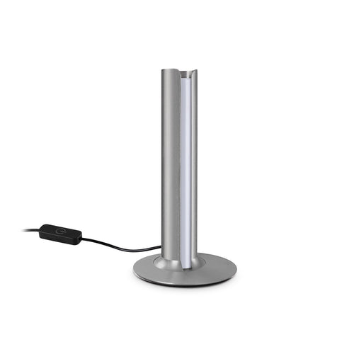 Ideal Lux DORICA Geïntegreerde LED-tafellamp grijs 930lm 3000K dimbaar