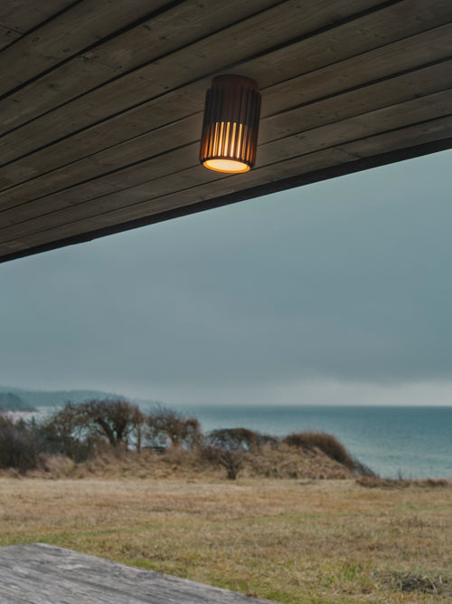 Nordlux Aludra | Plafondlamp | Zeegrijs Metallic Bruin | E27 | Seaside