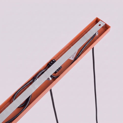 Sollux Lighting Hanglamp RAYO 3L rode oker - 45x6x98cm