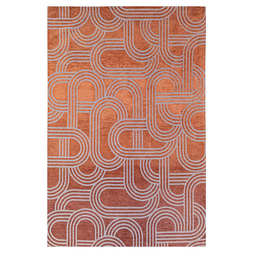 Lola&Moi vloerkleed Red Pepper - rood - 170x240cm