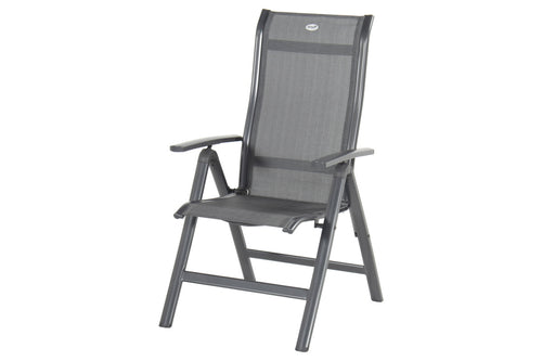 Hartman Tuinstoel Alice - Antraciet Aluminium - Verstelbaar - vtwonen shop