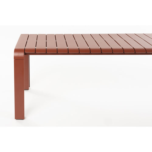 Zuiver Vondel Tuinbank 175x45 cm Rood