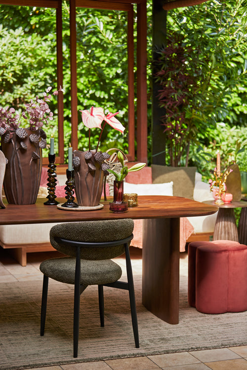 Light & Living vaas LAVCI - 35.5x35x51cm - bruin - vtwonen shop