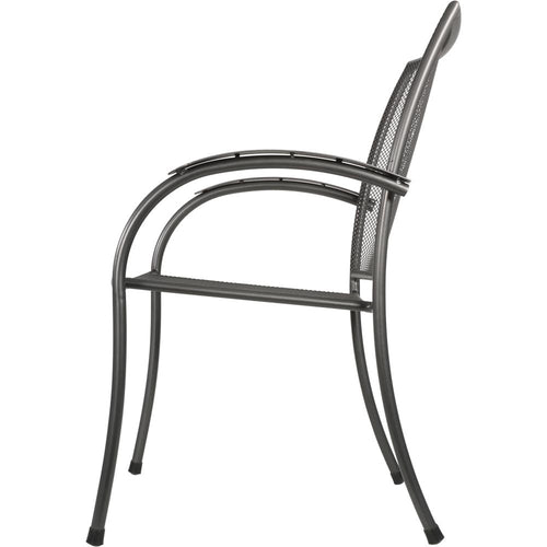 Lesli Living bistrostoel Nordic - grijs - 57x63x89cm