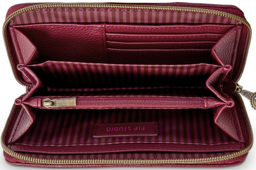 Pip Studio - Willow Portemonee Dames - Jabali - Rood - 18x3x11cm