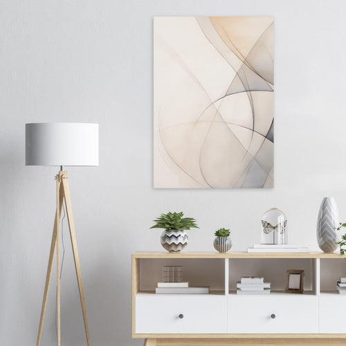 Artfulprints  Abstract - Fine lines 3   poster 30x40 cm - vtwonen shop