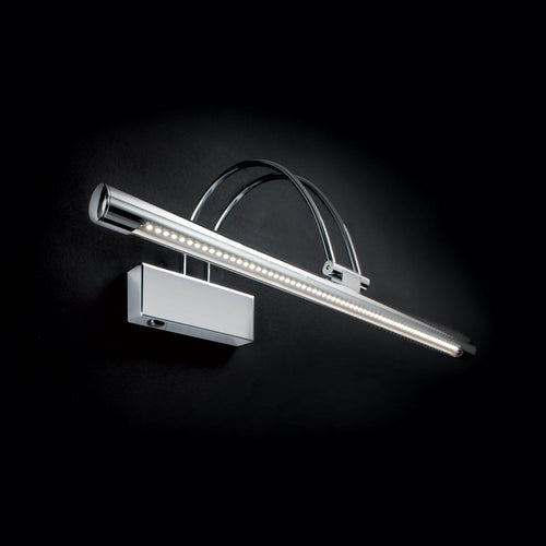 Ideal Lux Bow - Grote LED wandlamp chroom