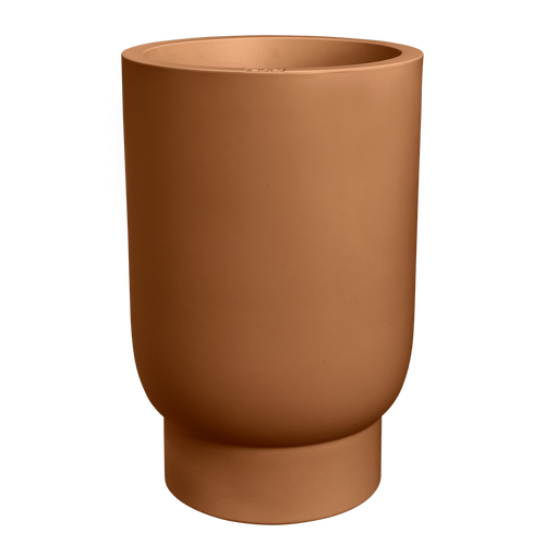 elho amber grail high 30 karamel | planter | Geschikt voor binnen en buiten