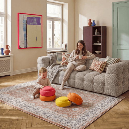 Mrcarpet Vintage Vloerkleed Oranje/terracotta Matteo 200x290cm