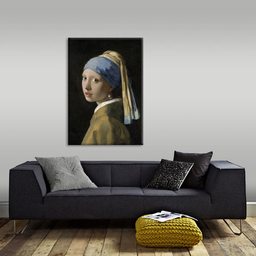 Johannes Vermeer - Meisje met de parel - Oude Meester Johannes Vermeer - Meisje met de parel - Oude Meester