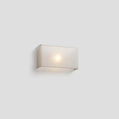 Faro Otton Rechthoek Horizontaal Linnen Wandlamp 2L