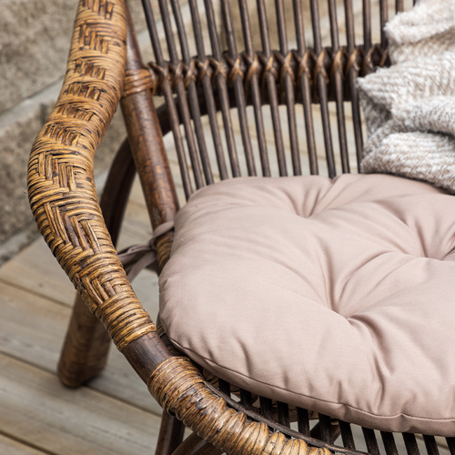 Nest outdoor Aida Rotan Tuin Fauteuil Donkerbruin