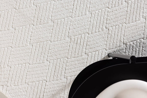 Rebellenclub Vloerkleed Suld - 230 x 160 cm - Wit - vtwonen shop