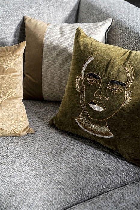 Furnilux Kussen Nett goud 45x45 cm - vtwonen shop