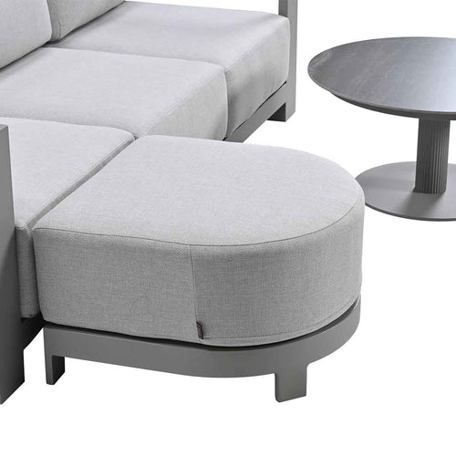 Garden Impressions Loungeset Malakka 3-delig chaise longue - taupe