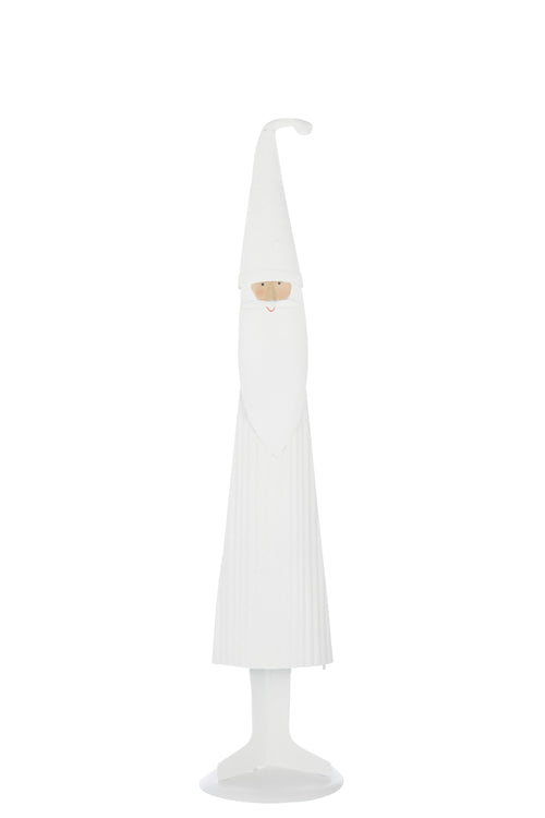 J-Line figuur Kerstman Modern - metaal - wit - large - vtwonen shop