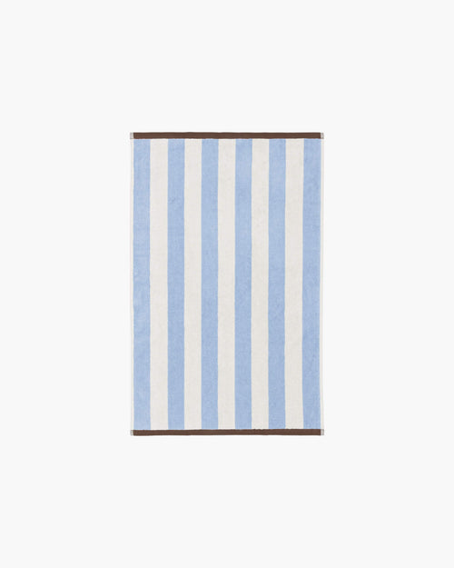 noo.ma Gobo handdoek babyblauw - katoen 50 x 80 cm