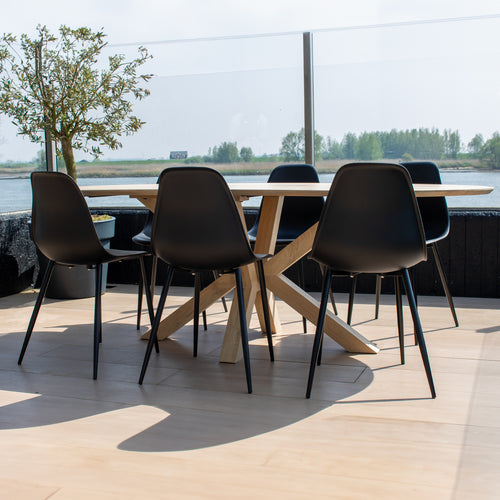 Kick tuinstoel Nero - Roze - vtwonen shop