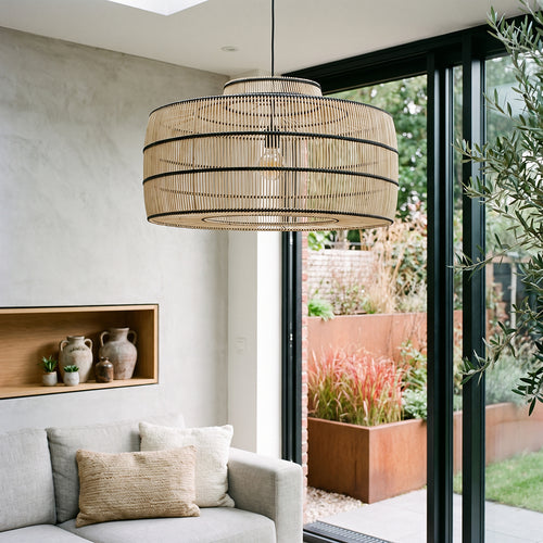 Raw Materials Stella rotan hanglamp - 61x61x36 cm