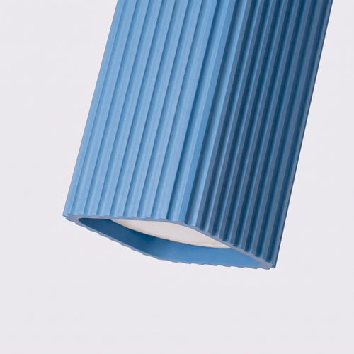 Sollux Lighting Plafondlamp RAYO 3P azuurblauw - 20x20x18cm