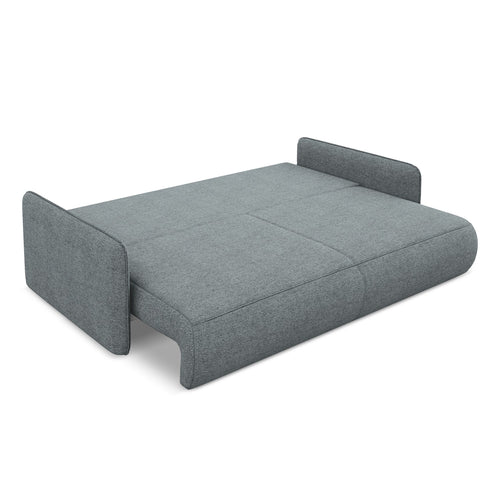 LaMiaSofa 3-zits slaapbank Palermo - chenille stof - jeans - 216x105x86
