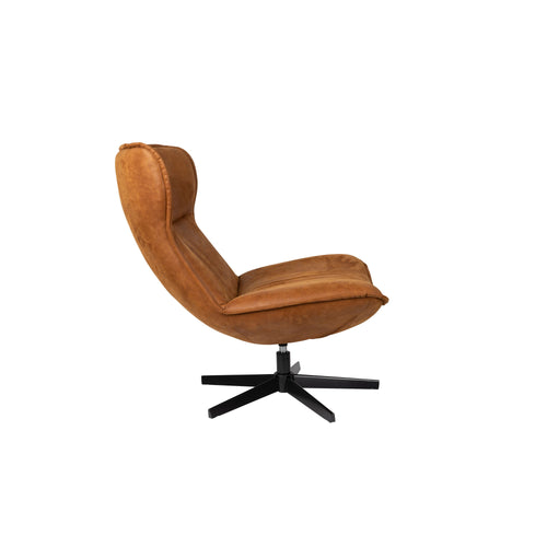 Housecraft living John Fauteuil Cognac - Bruin - vtwonen shop