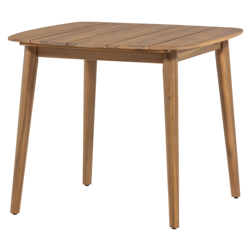 WOOOD tuintafel Kris - Acacia Hout - Naturel - 76x90x90