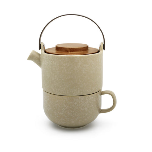 Bredemeijer - Tea for one Umea leemgrijs 500 ml