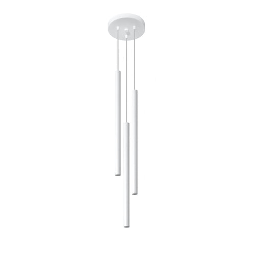 Sollux Lighting Hanglamp PASTELO 3P wit - 20x20x90cm
