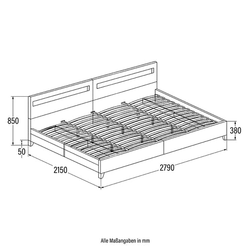 Home Deluxe Familiebed NUBE Donkergrijs