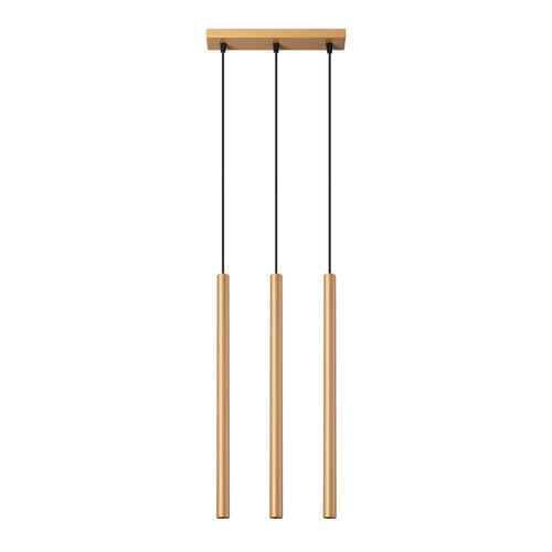 Sollux Lighting Hanglamp PASTELO 3L goud - 30x5x115cm