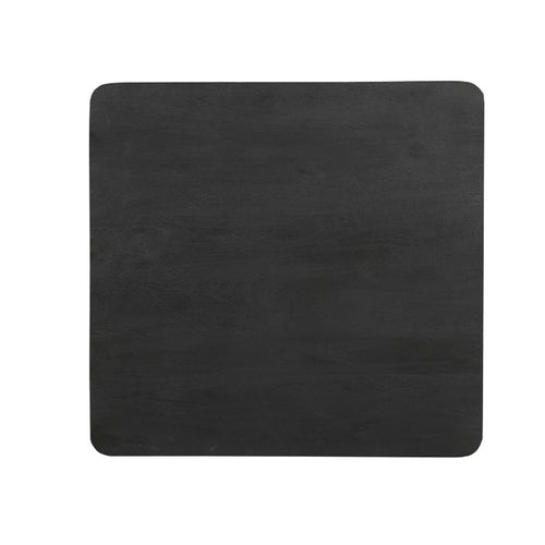 Starfurn  eettafel Omaha - zwart - 90x90x40cm - vtwonen shop