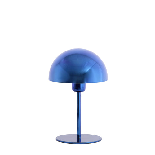 Light & Living tafellamp Cedillo - blauw - Ø18cm