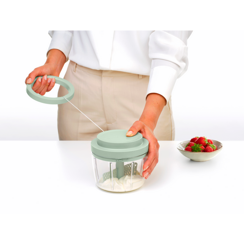 Brabantia Tasty+ Handmatige Hakmolen met Trekkoord - Jade Green