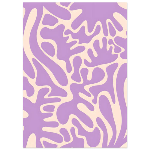 Artfulprints  Matisse – Purple flora   poster 50x70 cm