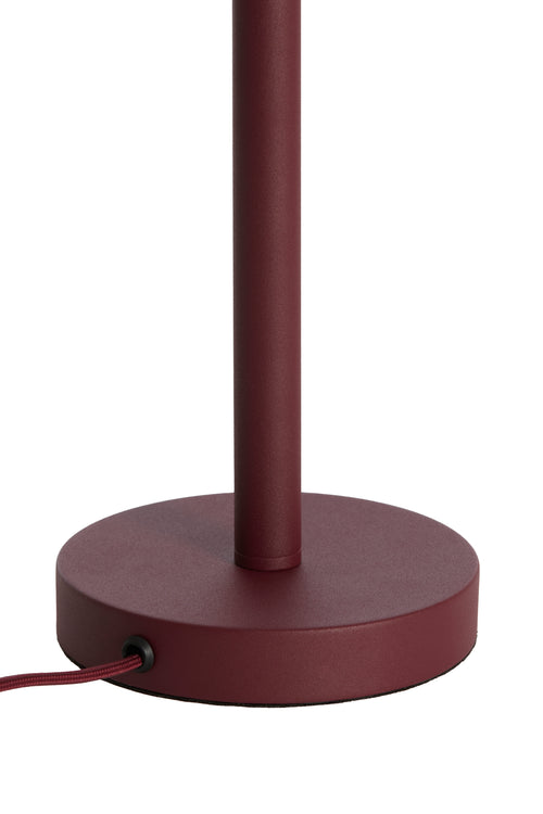 Light & Living lampvoet WASHINGTON - Ø14x39.5cm - rood