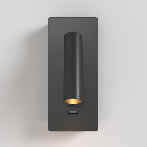 Maytoni wandlamp Mirax - Zwart - 7x6.5x18.6 cm