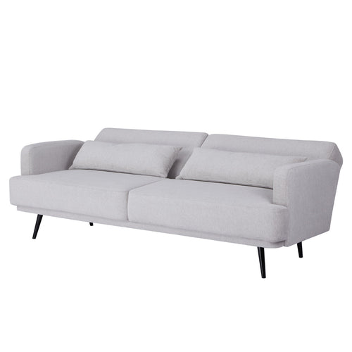 Giga Meubel Slaapbank Sylke - Beige Stof - 214x86x83cm - vtwonen shop