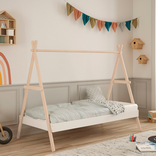 Calicosy - ELIOTT Bed - Naturel - 104,5x209,4x160 cm