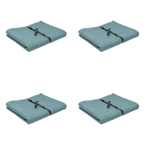 Madison tafelkleed Madison Home - blauw - 250x140xcm - set van 4