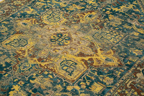 Remix vloerkleed 2051 Dark Sulfur - Geel - 200 x 280 cm