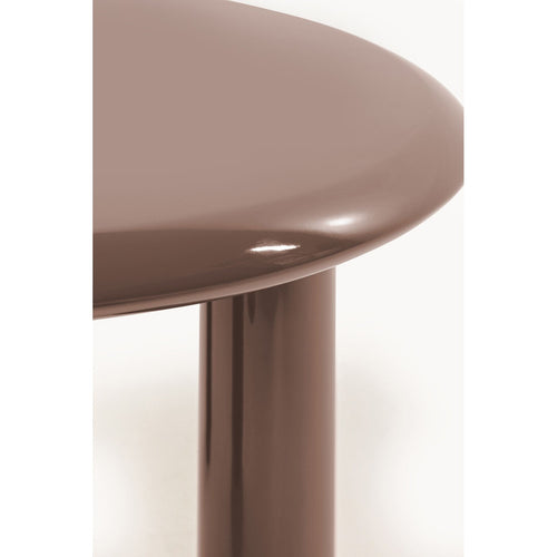 Kare Design Bijzettafel Eliano Ø50cm mokka