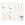Little Dutch Luxe Muurstickers - Baby Bunny - Bruin/Wit - 30x52cm